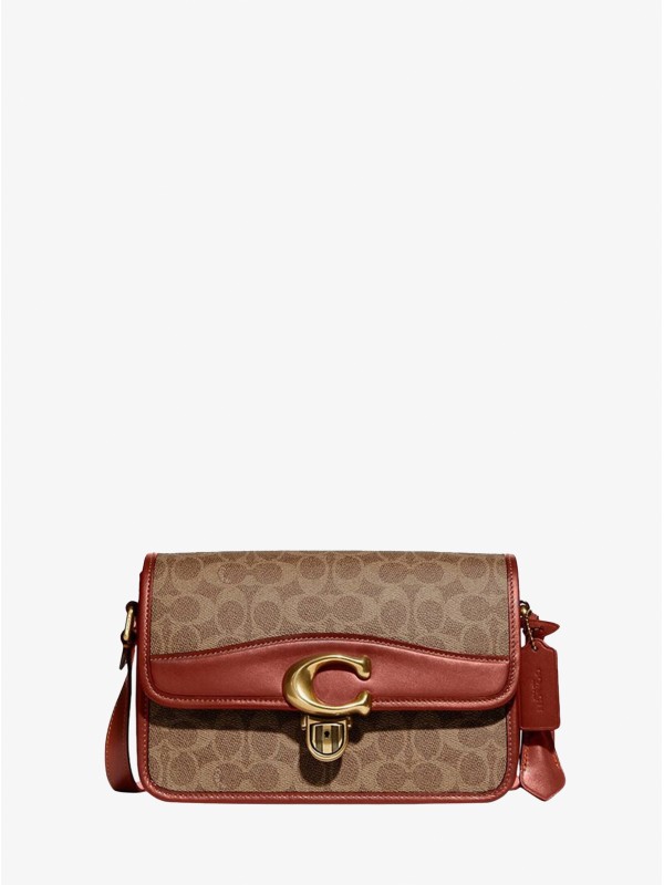 Сумка COACH Studio Shoulder Bag C6639 In Signature Canvas Small Сумка COACH Studio Shoulder Bag C6639 In Signature Canvas Small