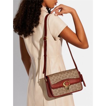 Сумка COACH Studio Shoulder Bag C6639 In Signature Canvas Small