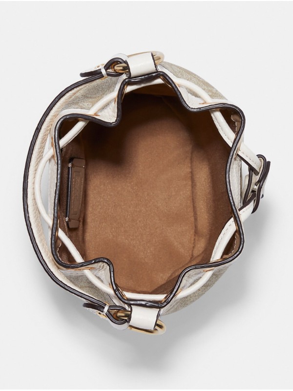 Сумка COACH Dempsey Drawstring Bucket Bag15 C5121 In Signature Canvas Small Сумка COACH Dempsey Drawstring Bucket Bag15 C5121 In Signature Canvas Small