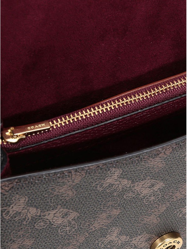 Сумка COACH Beat Shoulder Bag 18 4603 With Horse And Carriage Print Small Сумка COACH Beat Shoulder Bag 18 4603 With Horse And Carriage Print Small