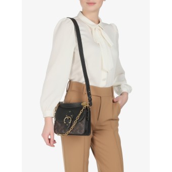 Сумка COACH Beat Shoulder Bag 18 4603 With Horse And Carriage Print Small