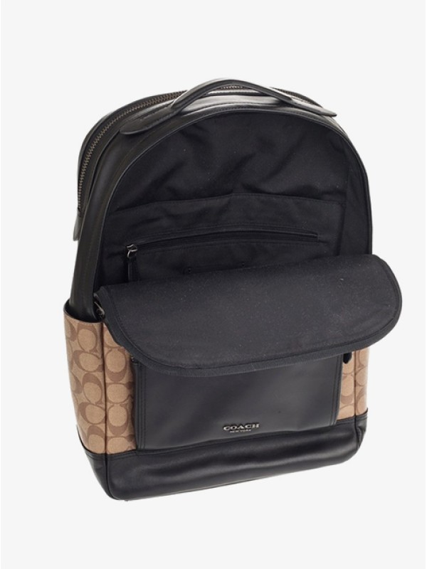 Рюкзак COACH Graham Backpack 38755 In Signature Canvas Large Рюкзак COACH Graham Backpack 38755 In Signature Canvas Large