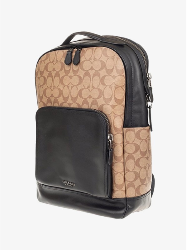 Рюкзак COACH Graham Backpack 38755 In Signature Canvas Large Рюкзак COACH Graham Backpack 38755 In Signature Canvas Large