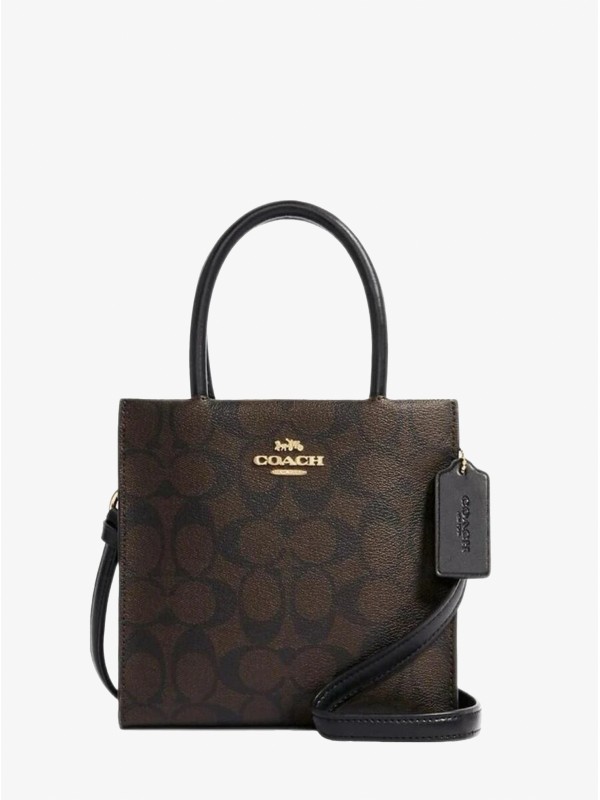 Сумка COACH Mini Cally Crossbody C5693-2 In Signature Canvas Small Сумка COACH Mini Cally Crossbody C5693-2 In Signature Canvas Small