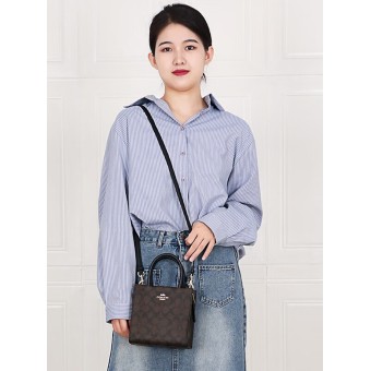 Сумка COACH Mini Cally Crossbody C5693-2 In Signature Canvas Small