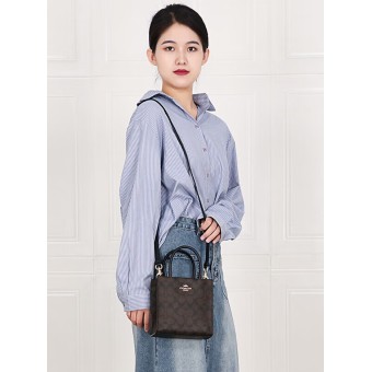 Сумка COACH Mini Cally Crossbody C5693-2 In Signature Canvas Small