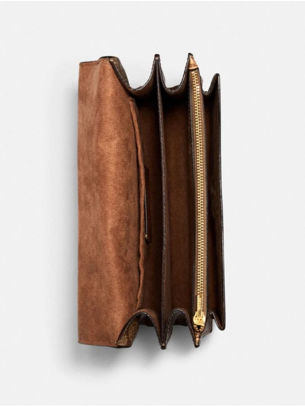 Сумка COACH Klare Crossbody 1424 In Blocked Signature Canvas Small Сумка COACH Klare Crossbody 1424 In Blocked Signature Canvas Small