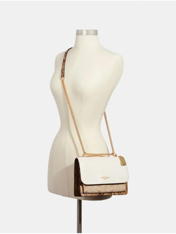 Сумка COACH Klare Crossbody 1424 In Blocked Signature Canvas Small Сумка COACH Klare Crossbody 1424 In Blocked Signature Canvas Small