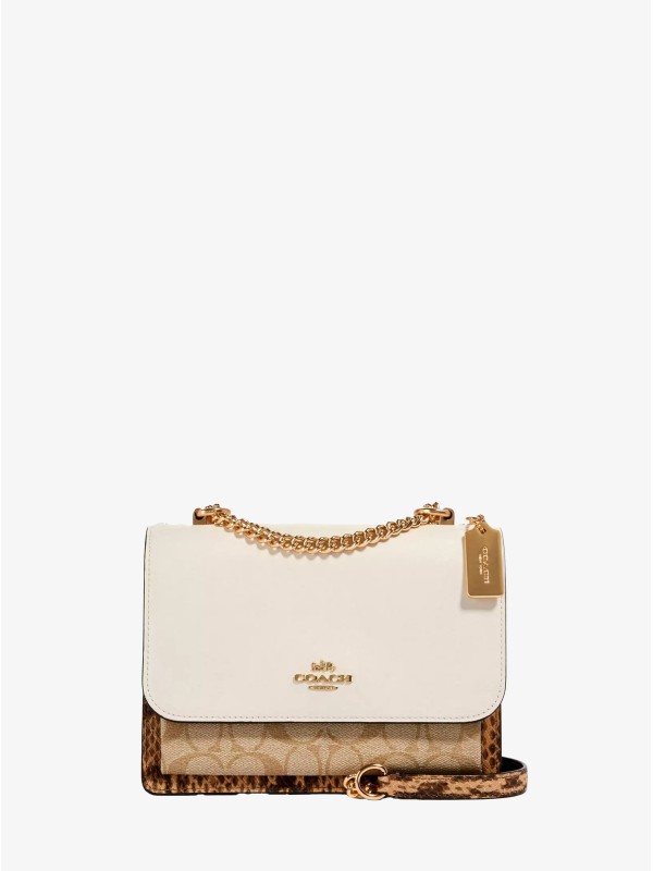 Сумка COACH Klare Crossbody 1424 In Blocked Signature Canvas Small Сумка COACH Klare Crossbody 1424 In Blocked Signature Canvas Small