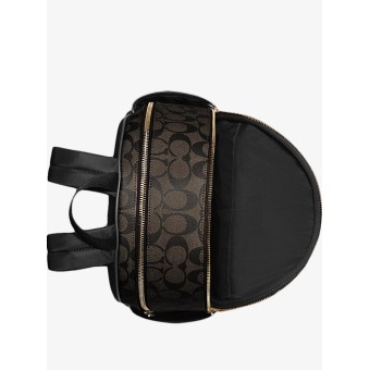 Рюкзак COACH Court Backpack 5671 In Signature Canvas Large