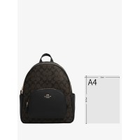 Рюкзак COACH Court Backpack 5671 In Signature Canvas Large