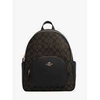 Рюкзак COACH Court Backpack 5671 In Signature Canvas Large