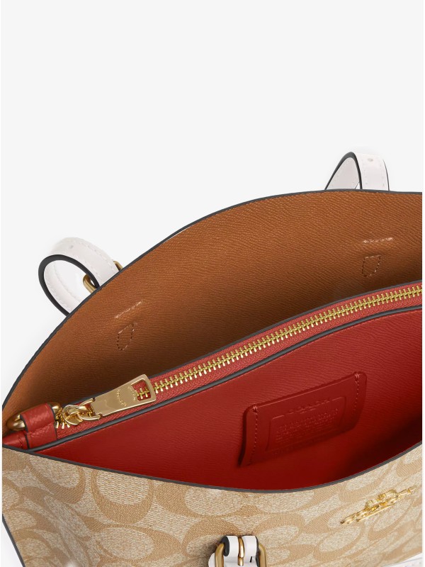 Сумка COACH Mollie Tote In Signature Canvas Сумка COACH Mollie Tote In Signature Canvas