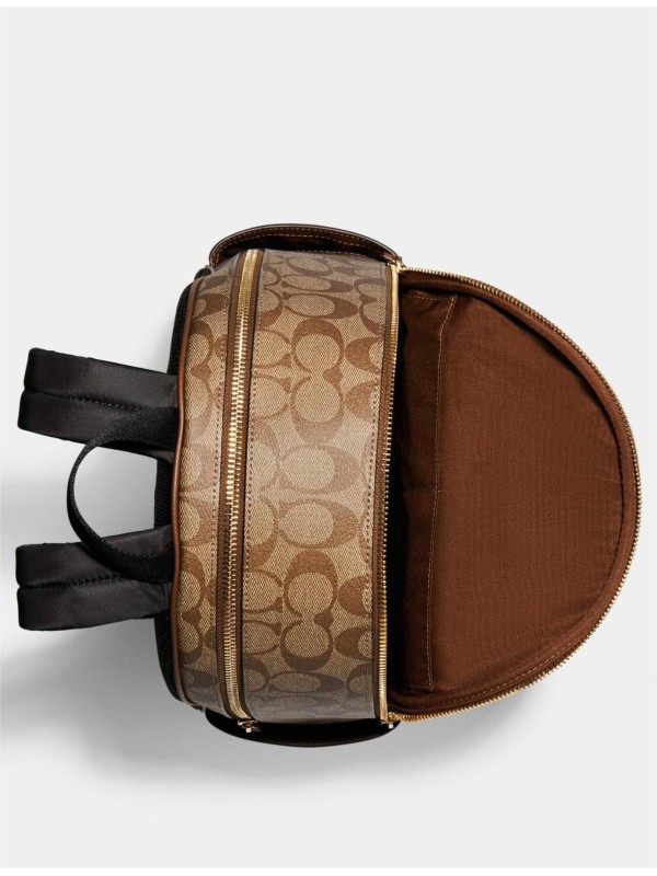 Рюкзак COACH Court Backpack 5671-2 In Signature Canvas Large Рюкзак COACH Court Backpack 5671-2 In Signature Canvas Large
