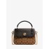 Сумка COACH Marlie Top Handle Satchel C1563 In Blocked Signature Canvas Small Сумка COACH Marlie Top Handle Satchel C1563 In Blocked Signature Canvas Small