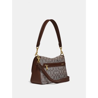Сумка COACH Soft Tabby Shoulder Bag C4821 In Signature Jacquard Small