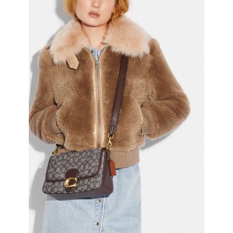 Сумка COACH Soft Tabby Shoulder Bag C4821 In Signature Jacquard Small