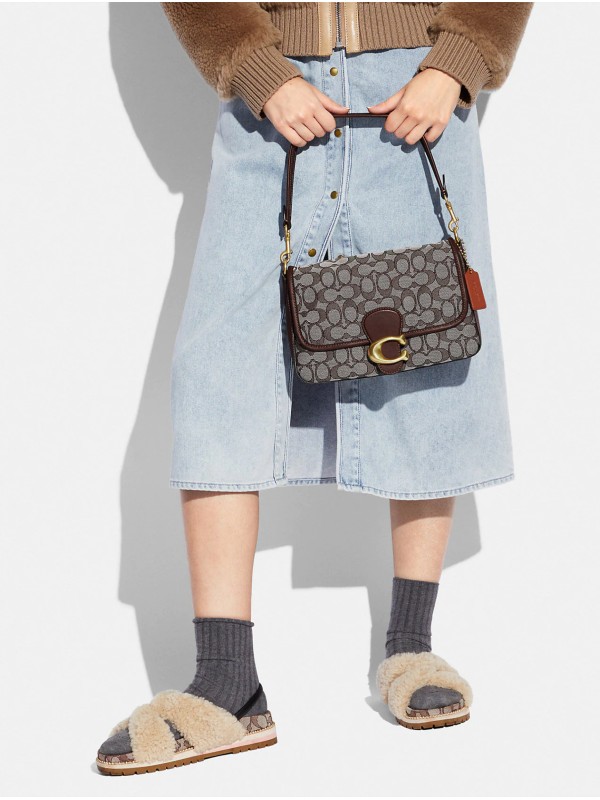 Сумка COACH Soft Tabby Shoulder Bag C4821 In Signature Jacquard Small Сумка COACH Soft Tabby Shoulder Bag C4821 In Signature Jacquard Small