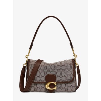Сумка COACH Soft Tabby Shoulder Bag C4821 In Signature Jacquard Small