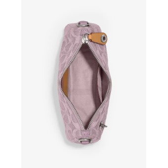 Сумка COACH Swinger Shoulder Bag In Signature Monogram Denim Medium