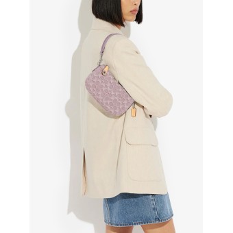 Сумка COACH Swinger Shoulder Bag In Signature Monogram Denim Medium