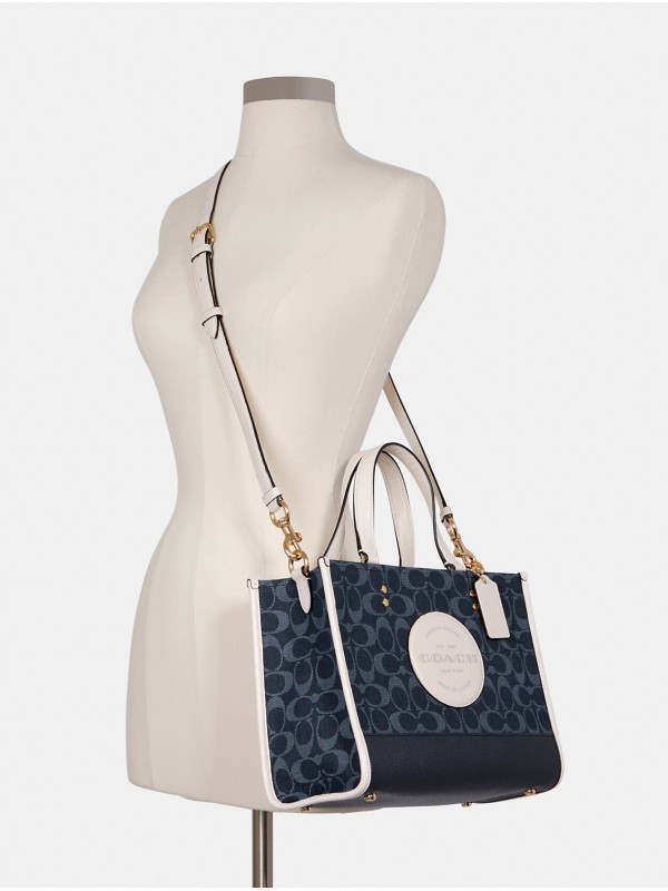 Сумка COACH Dempsey Carryall C2826 In Signature Jacquard With Coach Patch Medium Сумка COACH Dempsey Carryall C2826 In Signature Jacquard With Coach Patch Medium