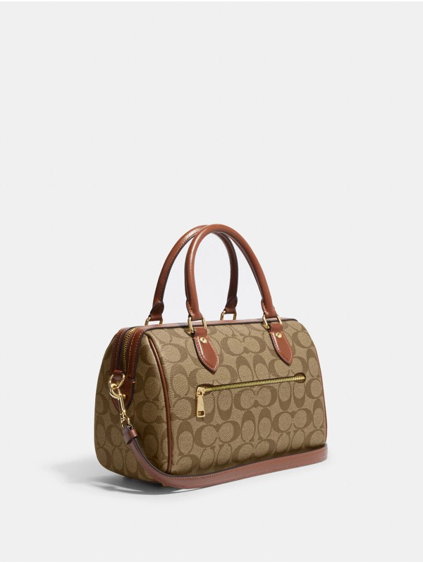 Сумка COACH Mini Rowan Crossbody C9947 In Signature Canvas Small Сумка COACH Mini Rowan Crossbody C9947 In Signature Canvas Small