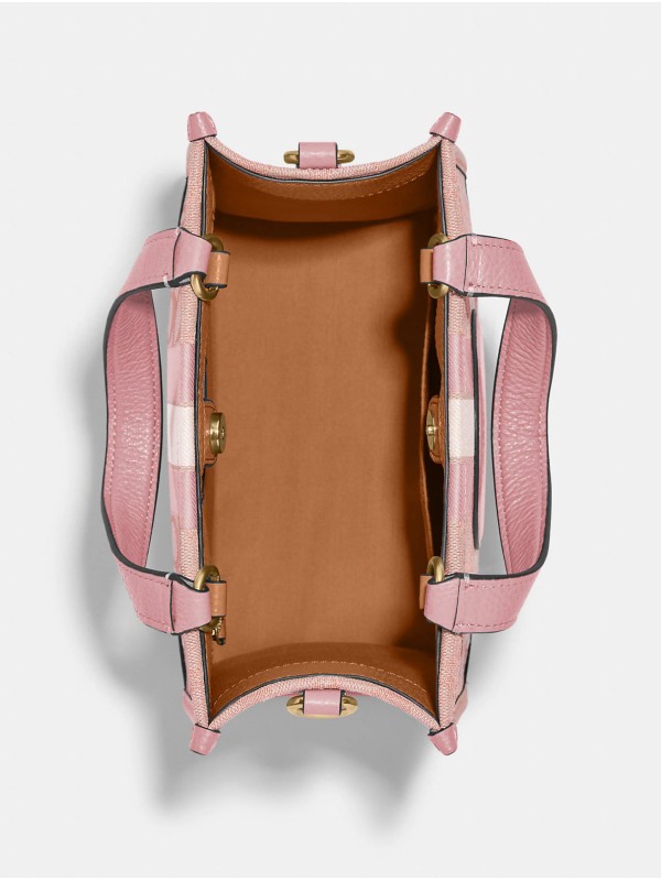 Сумка COACH Dempsey Tote 22 In Signature Jacquard With Stripe And Coach Patch Small Сумка COACH Dempsey Tote 22 In Signature Jacquard With Stripe And Coach Patch Small