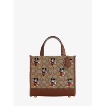 Сумка COACH Dempsey Tote Bag With Mickey Mouse Print Small