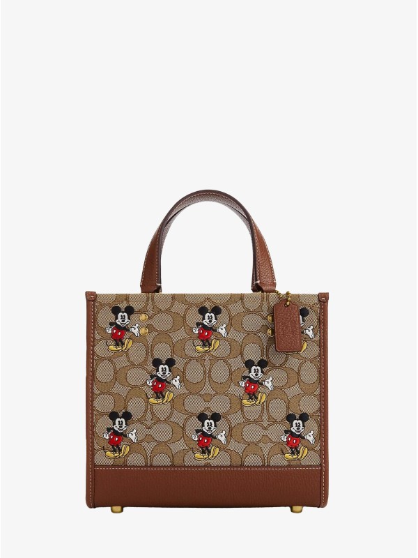 Сумка COACH Dempsey Tote Bag With Mickey Mouse Print Small Сумка COACH Dempsey Tote Bag With Mickey Mouse Print Small