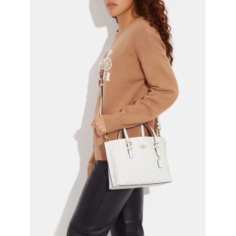 Сумка COACH Mollie Tote 25 4250-1 In Signature Canvas Small