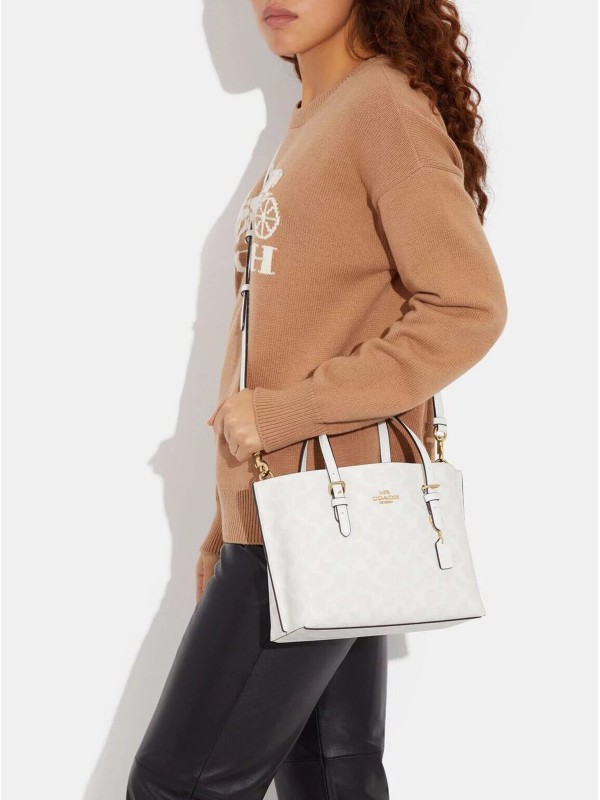 Сумка COACH Mollie Tote 25 4250-1 In Signature Canvas Small Сумка COACH Mollie Tote 25 4250-1 In Signature Canvas Small