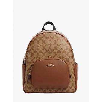 Рюкзак COACH Court Backpack 5671-1 In Signature Canvas Large