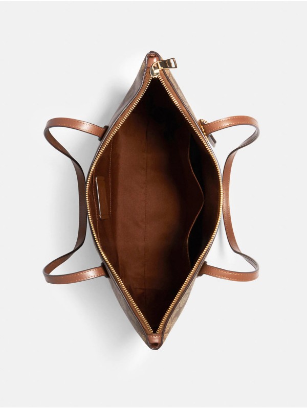 Сумка COACH Zip Top Tote Bag C4455 Charm Medium Сумка COACH Zip Top Tote Bag C4455 Charm Medium