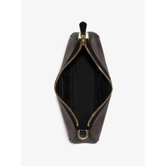 Сумка COACH Teri Leather Shoulder Bag In Signature Canvas Medium