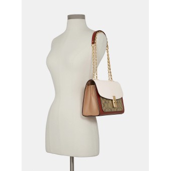 Сумка COACH Klare Crossbody In Blocked Signature Canvas Small