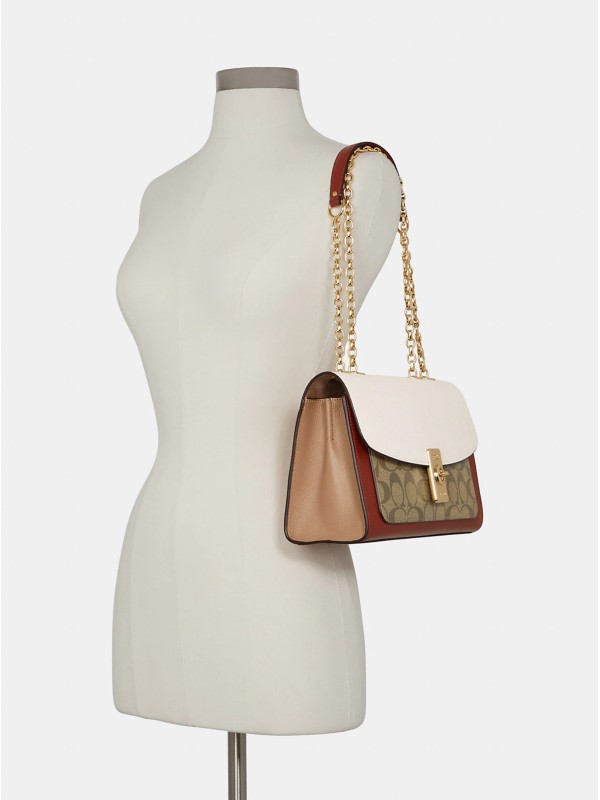 Сумка COACH Klare Crossbody In Blocked Signature Canvas Small Сумка COACH Klare Crossbody In Blocked Signature Canvas Small