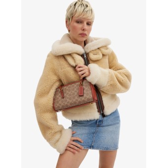 Сумка COACH Swing Zip Leather Shoulder Bag