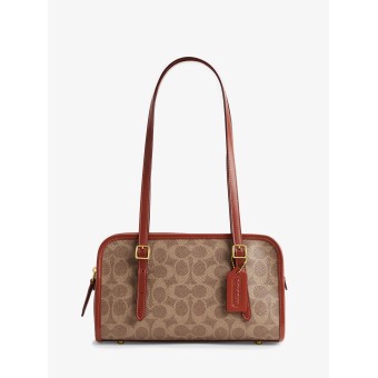 Сумка COACH Swing Zip Leather Shoulder Bag