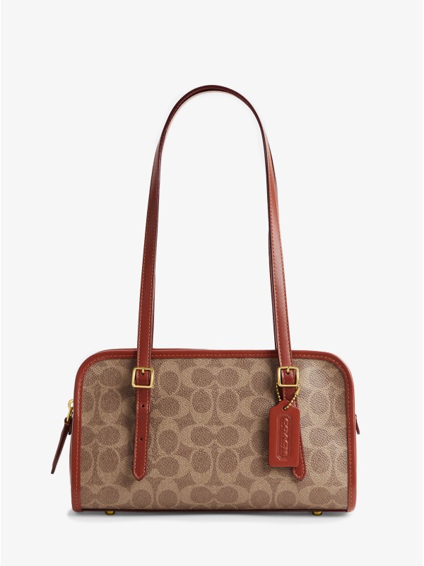 Сумка COACH Swing Zip Leather Shoulder Bag Сумка COACH Swing Zip Leather Shoulder Bag