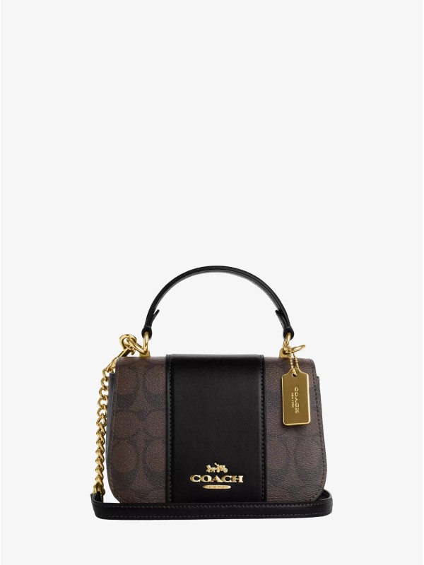 Сумка COACH Lysa Handbag/Crossbody Bag In Signature Canvas Сумка COACH Lysa Handbag/Crossbody Bag In Signature Canvas