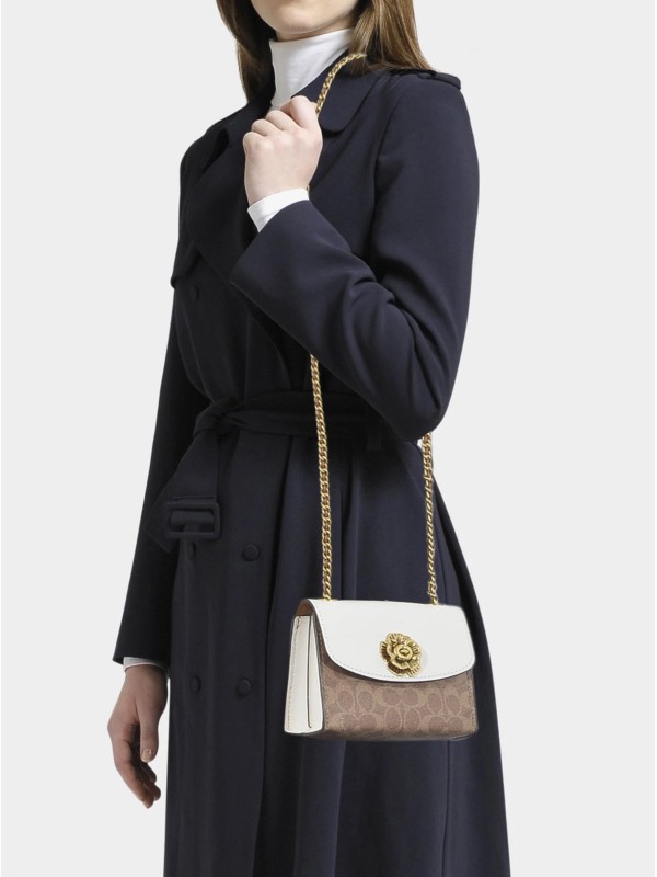 Сумка COACH Parker In Colorblock 30585-1 Signature Canvas Small Сумка COACH Parker In Colorblock 30585-1 Signature Canvas Small