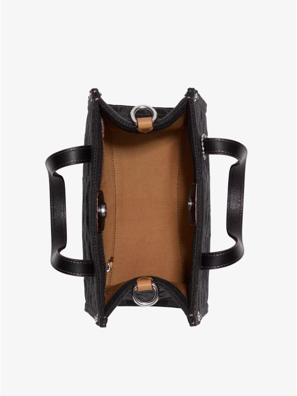 Сумка COACH Washed denim Cotton Field Tote In Signature Canvas Medium Сумка COACH Washed denim Cotton Field Tote In Signature Canvas Medium