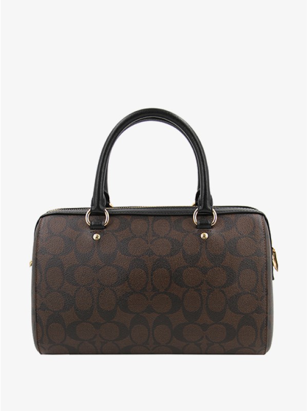 Сумка COACH Rowan Satchel 83607-3 In Signature Canvas Medium Сумка COACH Rowan Satchel 83607-3 In Signature Canvas Medium