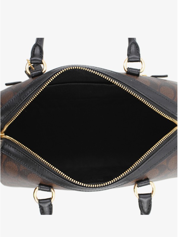 Сумка COACH Rowan Satchel 83607-3 In Signature Canvas Medium Сумка COACH Rowan Satchel 83607-3 In Signature Canvas Medium