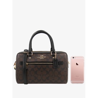 Сумка COACH Rowan Satchel 83607-3 In Signature Canvas Medium