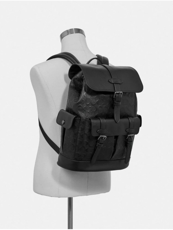 Рюкзак COACH Hudson Backpack 50053 In Signature Leather Large Рюкзак COACH Hudson Backpack 50053 In Signature Leather Large