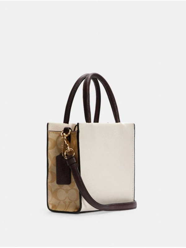 Сумка COACH Mini Cally Crossbody C2183 In Colorblock Signature Canvas Small Сумка COACH Mini Cally Crossbody C2183 In Colorblock Signature Canvas Small