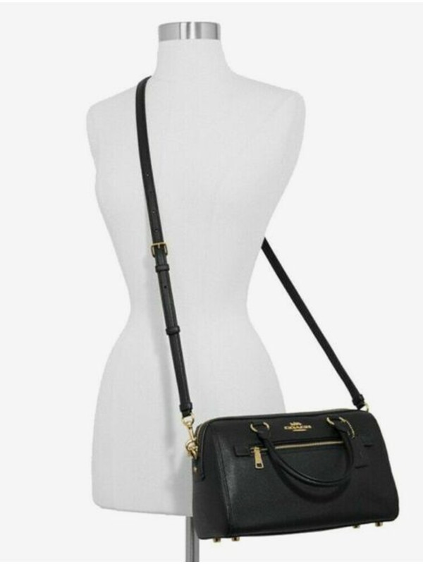 Сумка COACH Mini Rowan 83607-8 Satchel In Signature Canvas Medium Сумка COACH Mini Rowan 83607-8 Satchel In Signature Canvas Medium