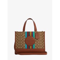 Сумка COACH Dempsey Carryall CC905 In Signature Jacquard With Stripe And Coach Patch Medium